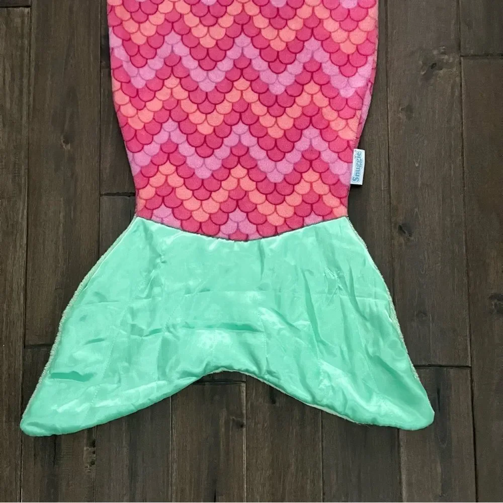 Mermaid Tail Snuggie Pink & Green